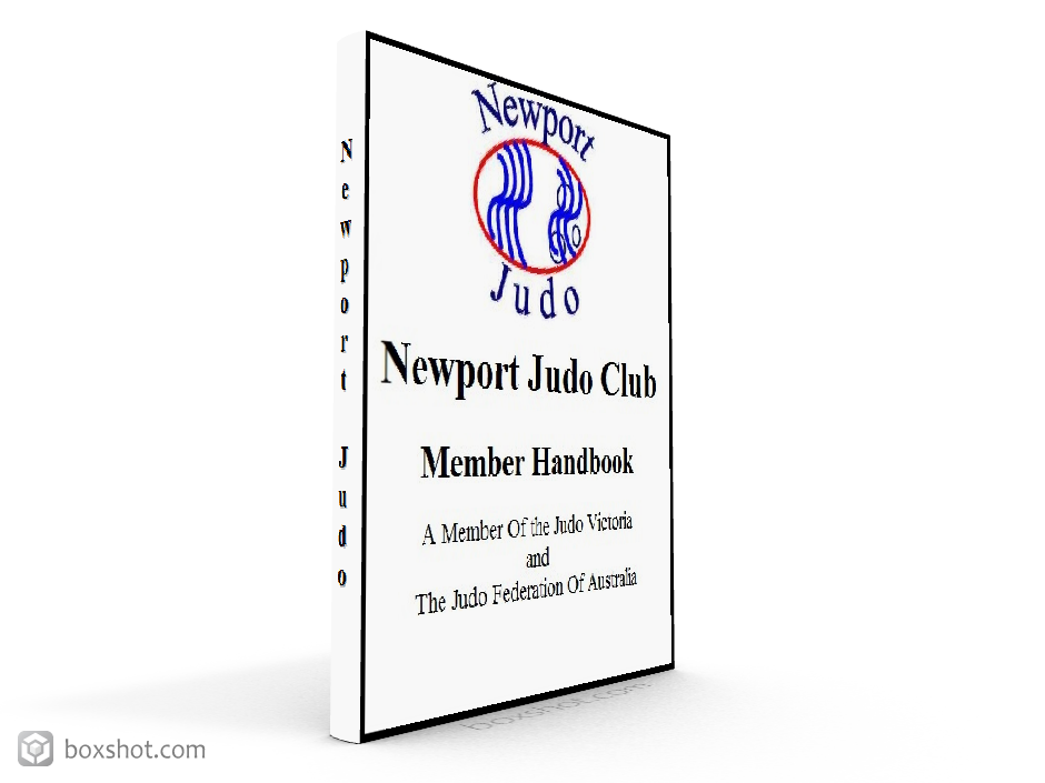 image of Newport Judo handbook cover